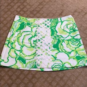 Lilly Pulitzer Green Skirt